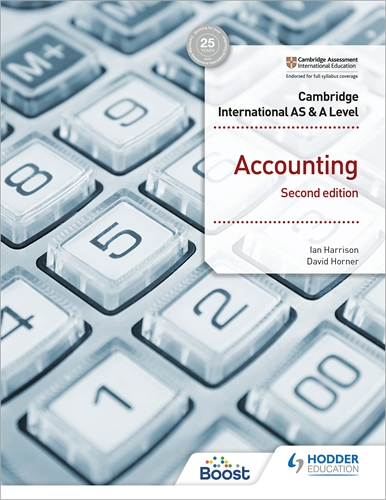 Schoolstoreng Ltd | Cambridge International AS and A Level Accounting Second Edition